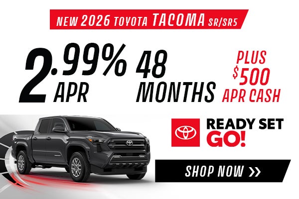 New 2026 Toyota Tacoma offers near Cambridge