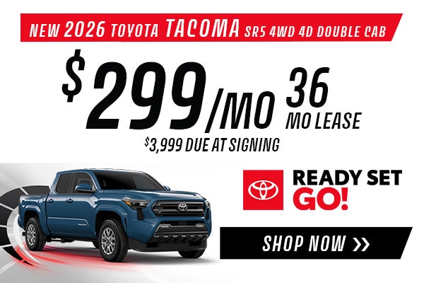 New 2026 Toyota Tacoma SR5 offers in Zanesville