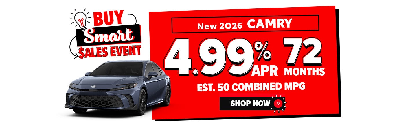 New 2026 Camry offer near Newark