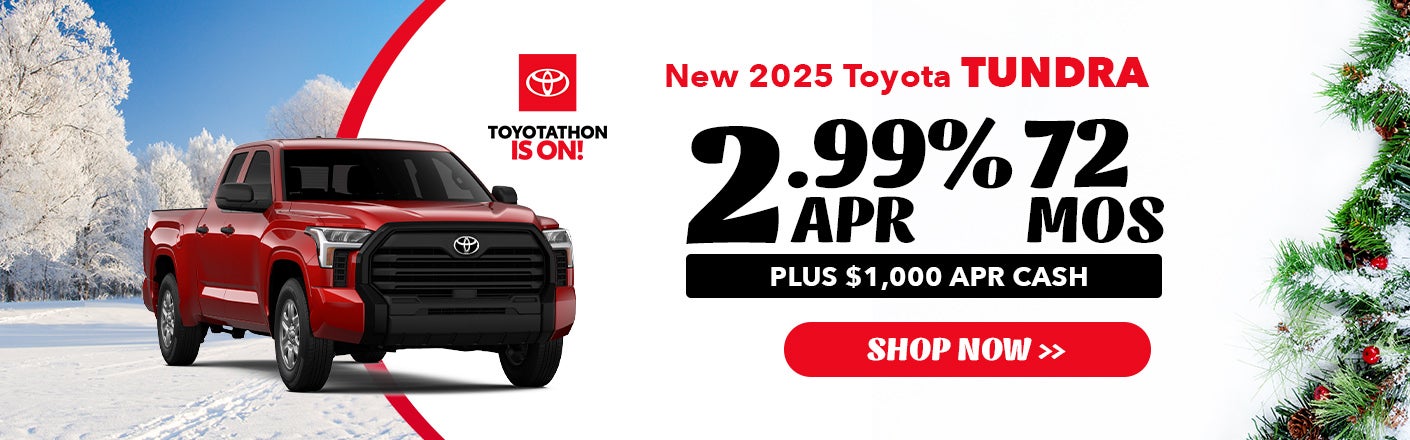 2025 Toyota Tundra Offer in Zanesville, OH