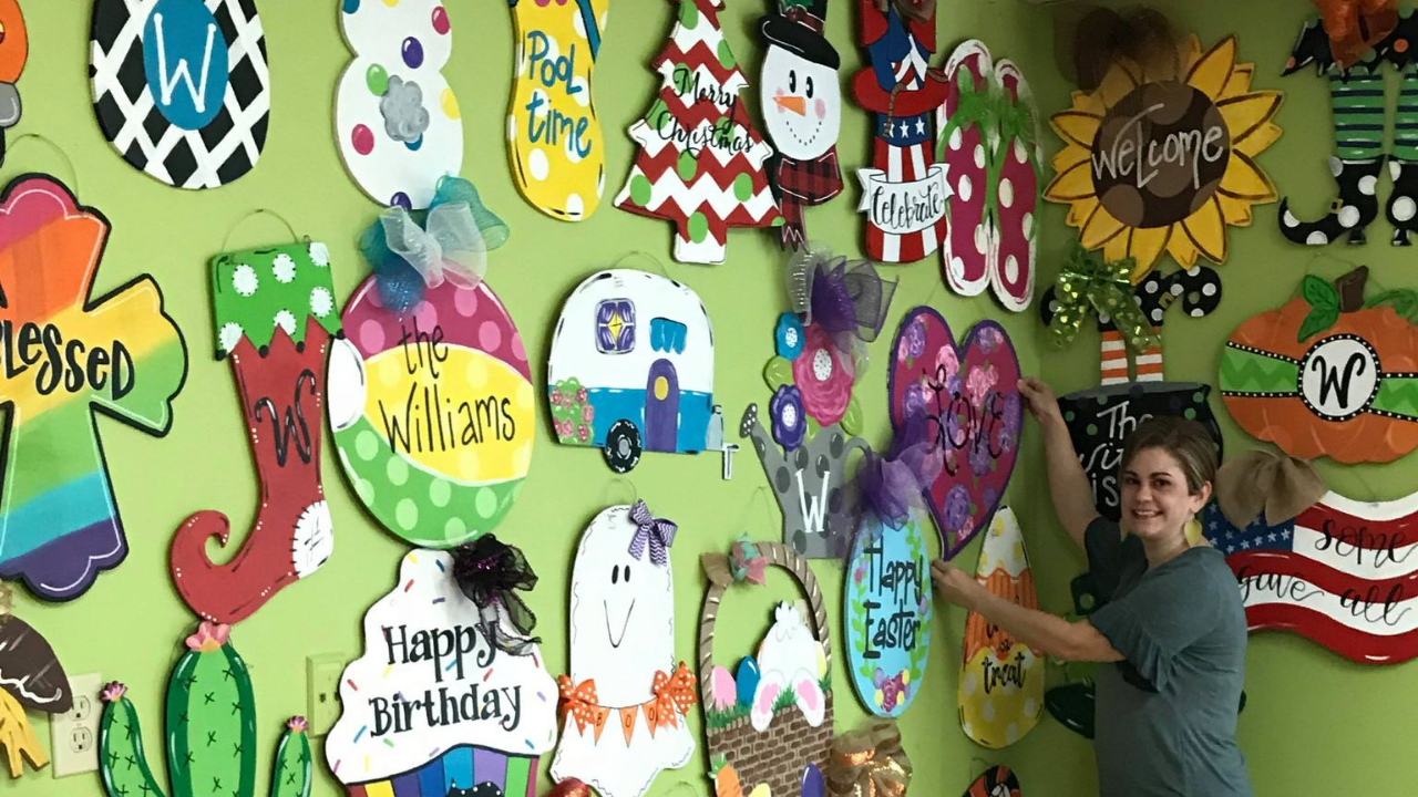 Kinsley’s Creative Palette Painting